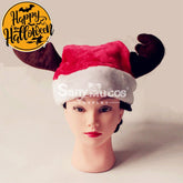 【In Stock】Christmas Cosplay Antlers Santa Hat Props Prop